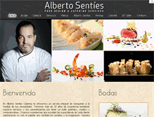 Tablet Screenshot of albertosenties.com